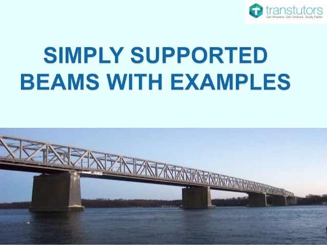Simply Supported Beam Examples Mechanical Engineering