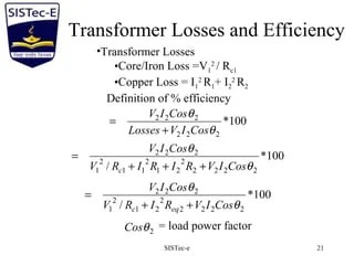 Single phase transformer | PPT