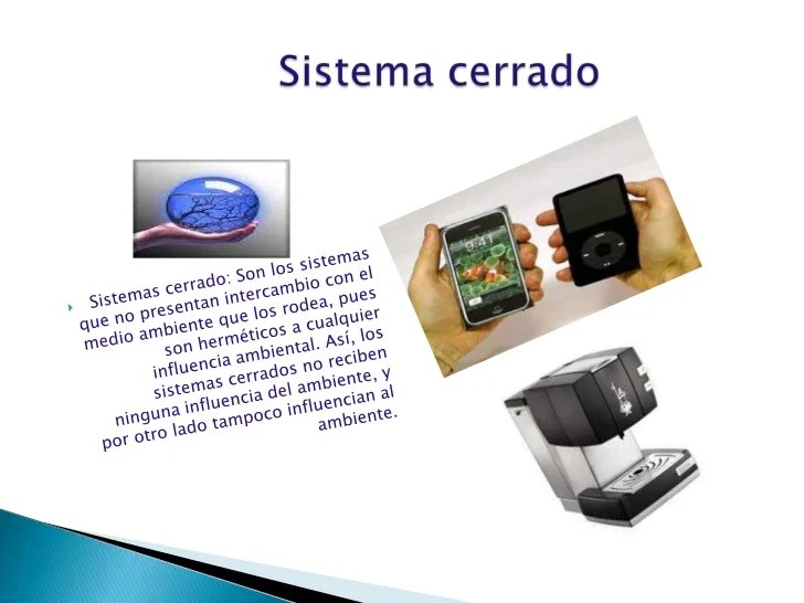 Sistema cerrado