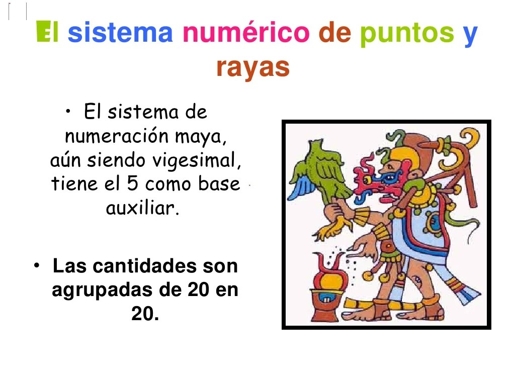 Sistema de numeración Maya