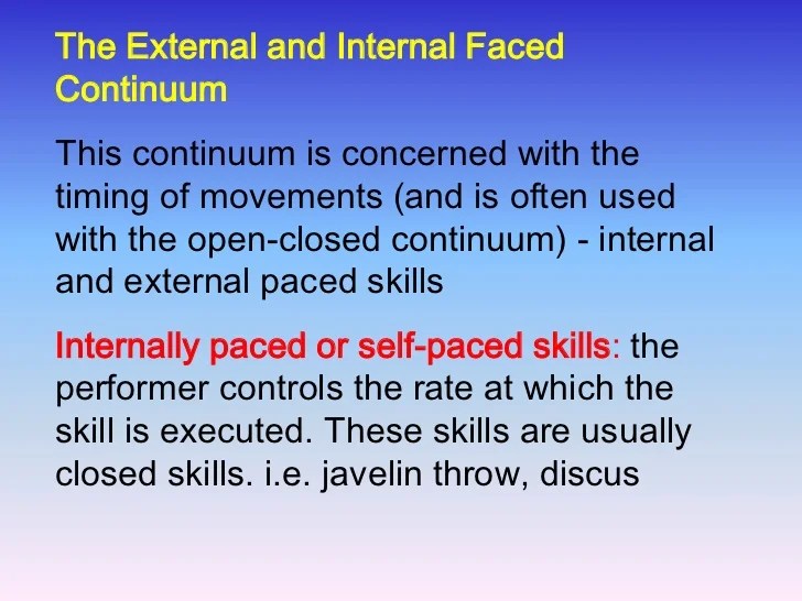 Skill classification