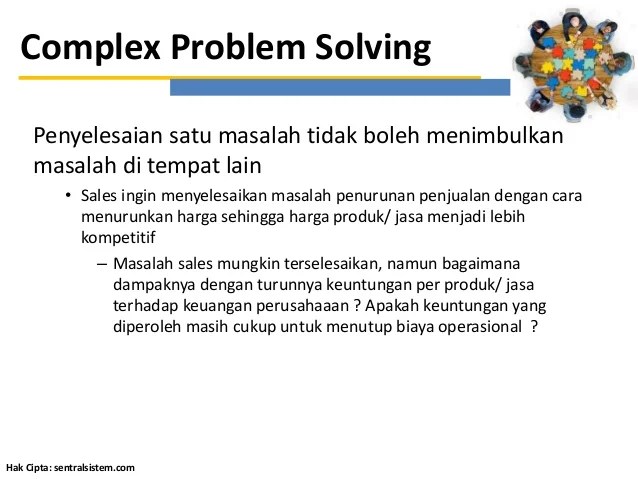 Top 10 Future Skills: Complex Problem Solving Youth.