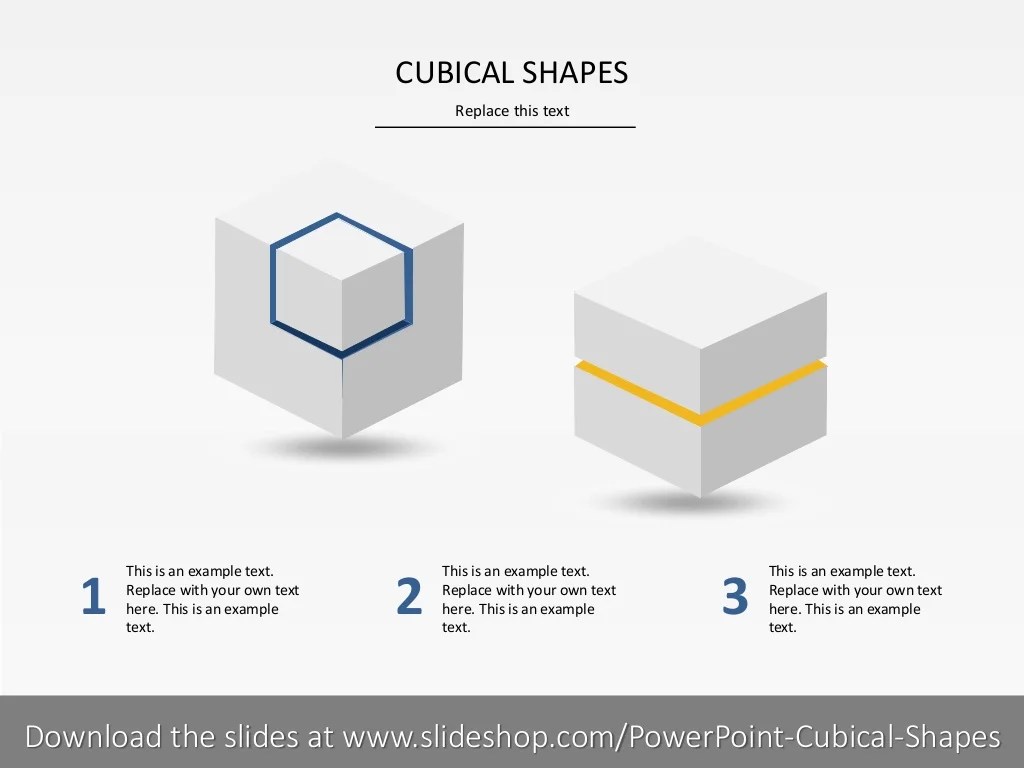 Cubical Shapes