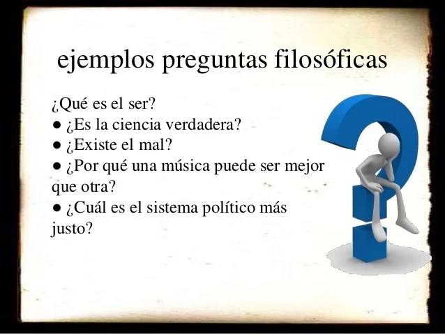 SÃ­ntesis; preguntas empÃ­ricas, formales y filosÃ³ficas