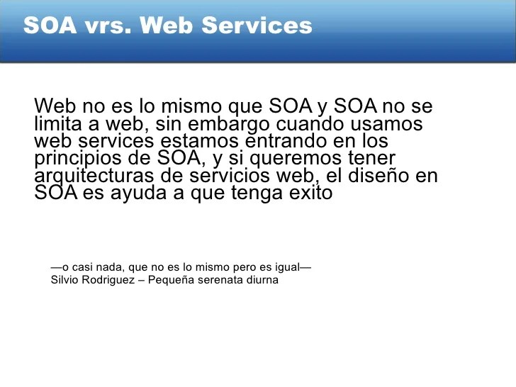 Soa Web Y Otras Hierbas