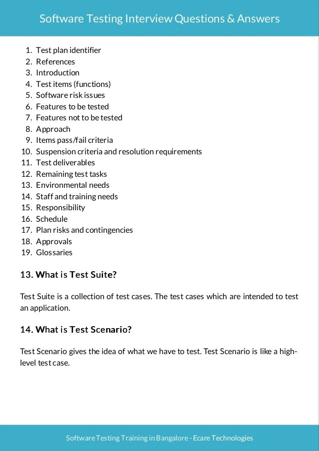 Top 25 Software Testing Interview Questions & Answers