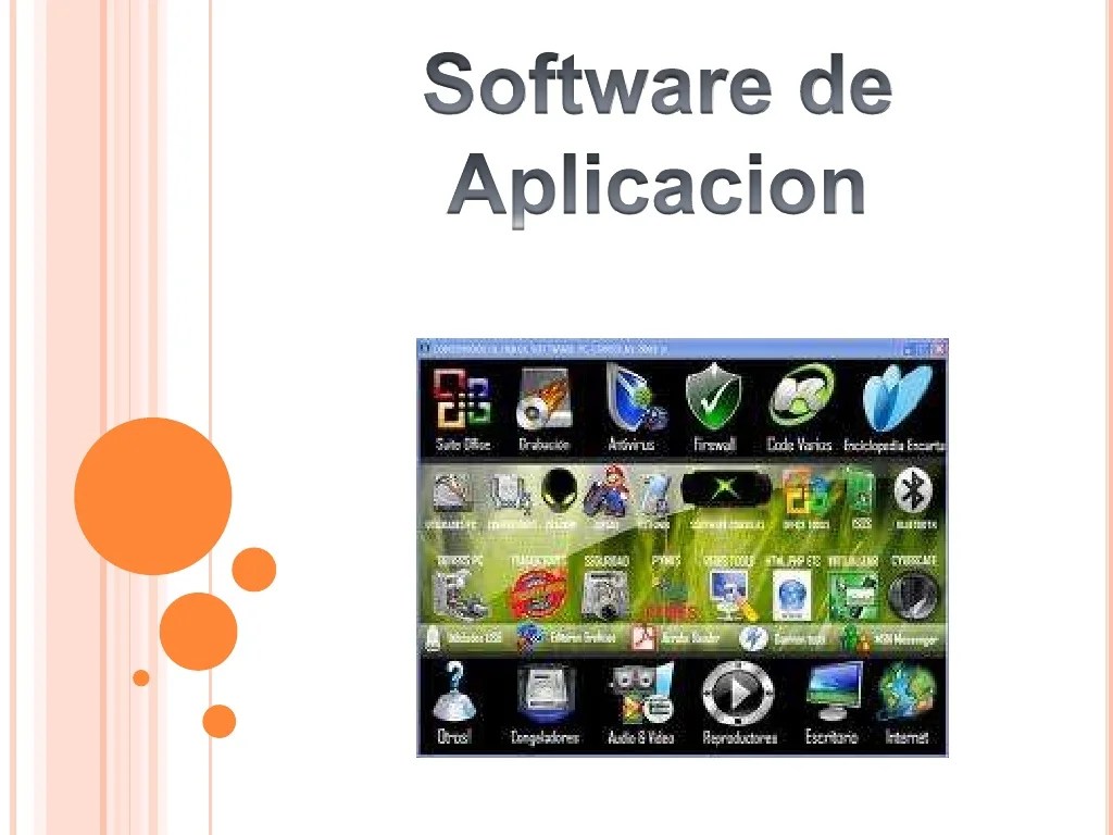 Software de aplicacion