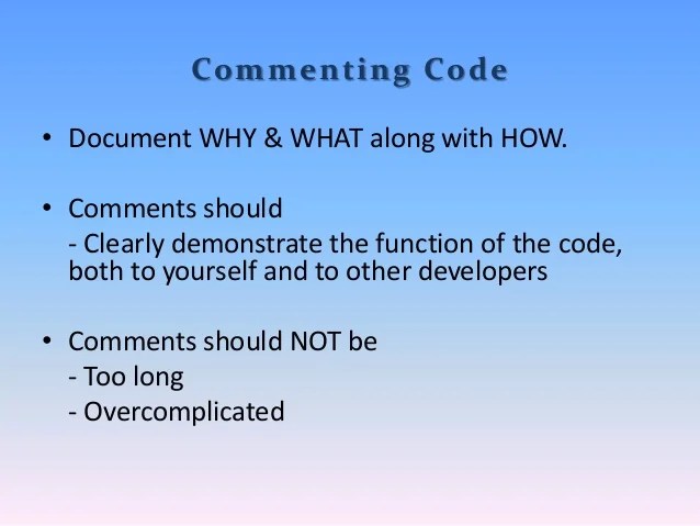 Software development best practices & coding guidelines Software development best practices & coding guidelines