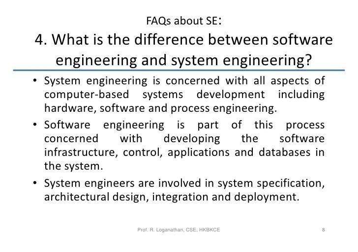 Software engineering introduction