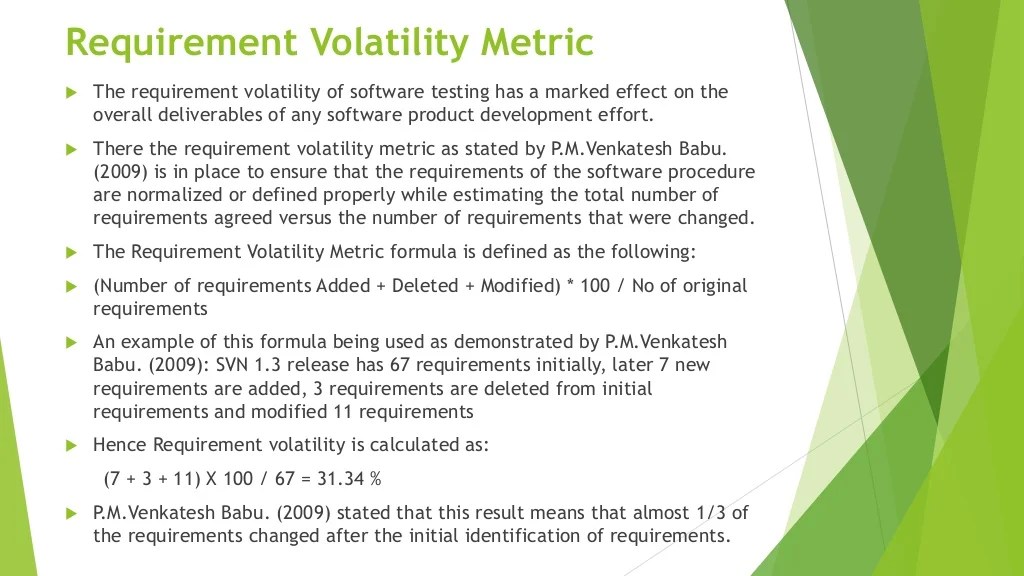Software testing metrics