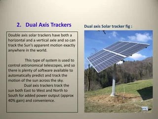 Solar tracker | PPTX