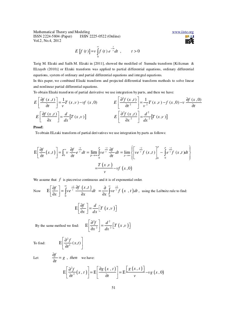 Solution of linear and partial differential equations using…