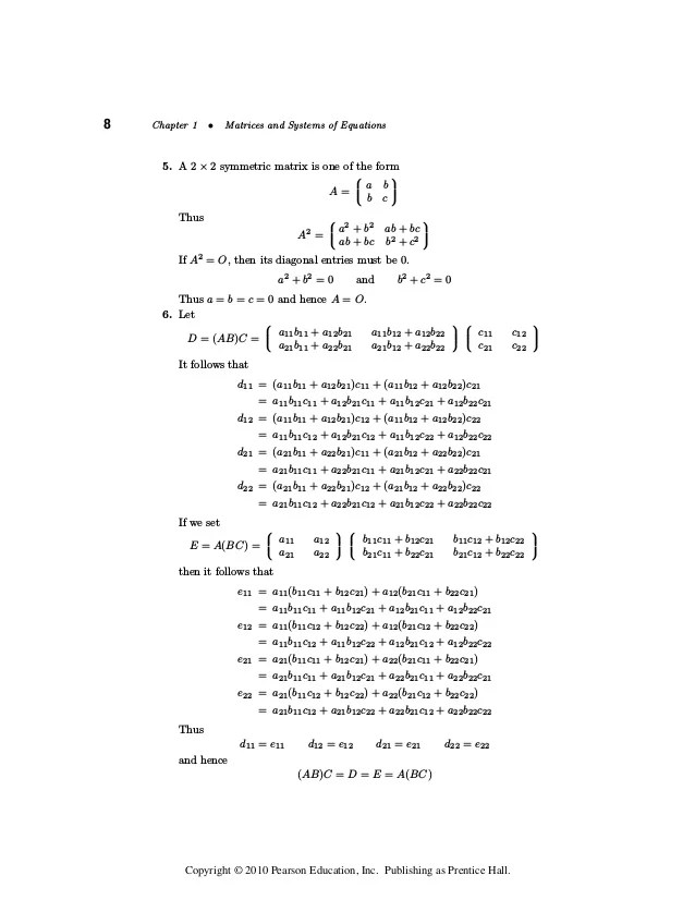 Solutions Manual for Linear Algebra With Applications 8th Edition by