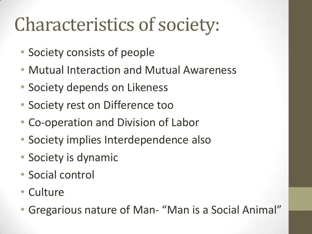 Some basic concepts of sociology