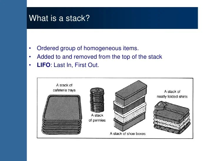 Stacks Implementation and Examples
