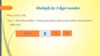 Standard algorithm multiplication | PPT