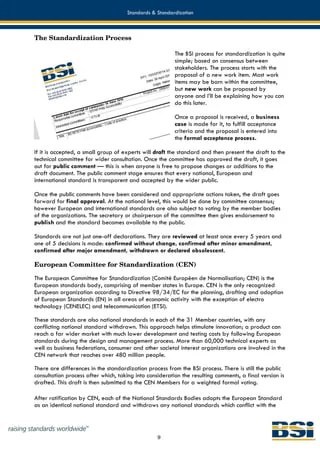 Standards & standardization handout | PDF