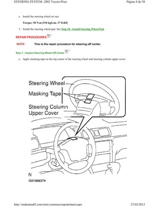 Steering system column | PDF