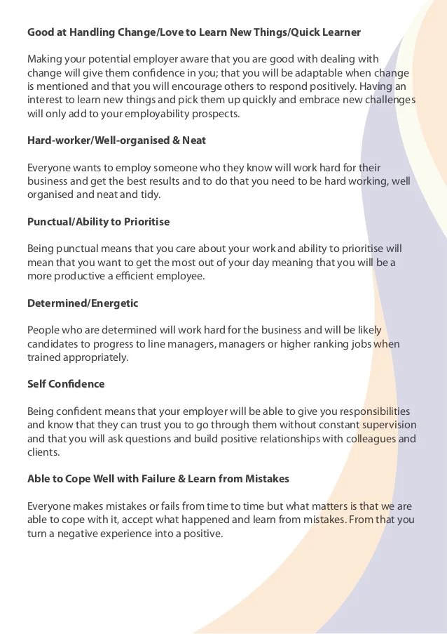 Guide to talking about Strengths & Weaknesses in Interviews, Intervie…
