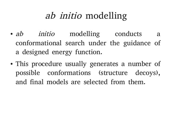Ab Initio Protein Structure Prediction