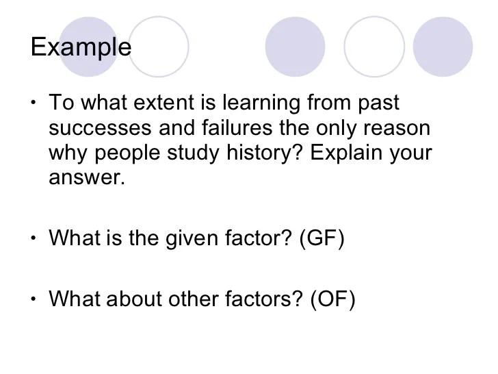 Answering Structured Essay Questions