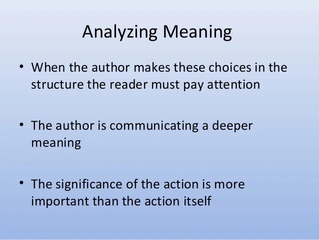 Structure in literature