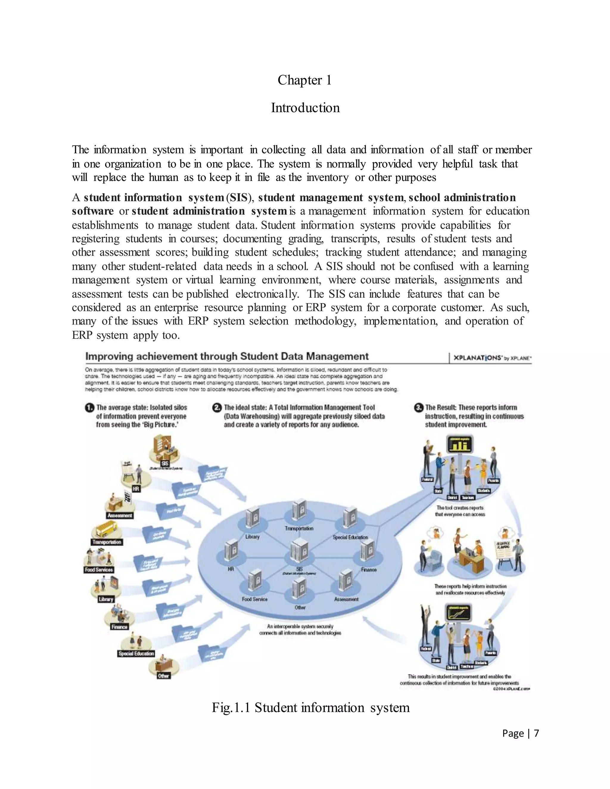 Student information system DOCX