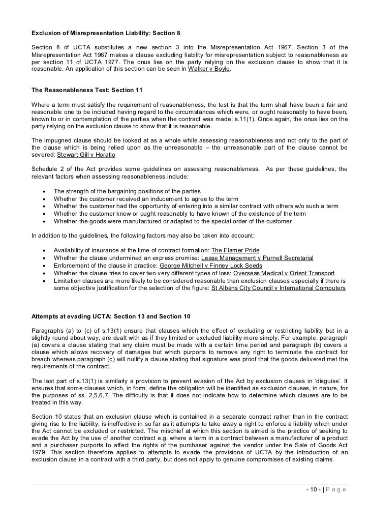 Contract law remedies essay