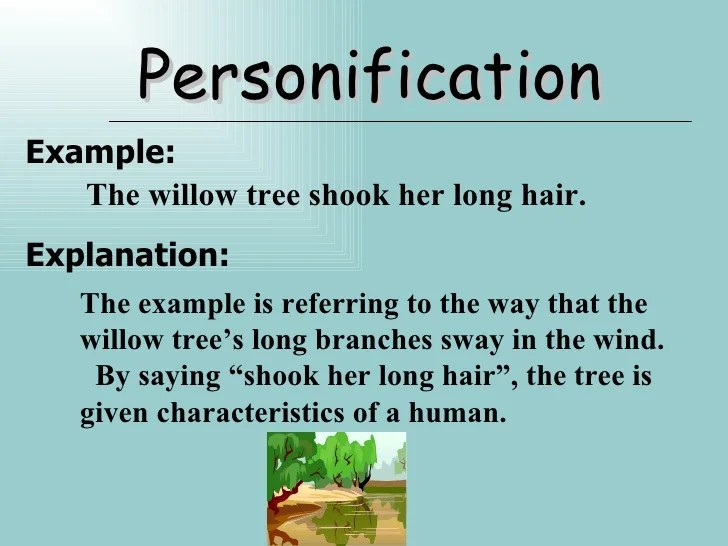 NEW EXAMPLES OF PERSONIFICATION YOURDICTIONARY example