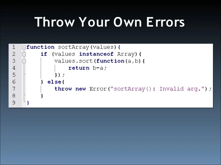 34 How To Throw An Error Javascript Javascript Overflow