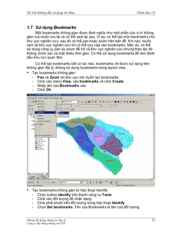 Hướng dẫn sử dụng phần mềm Arcgis Arcmap Destop