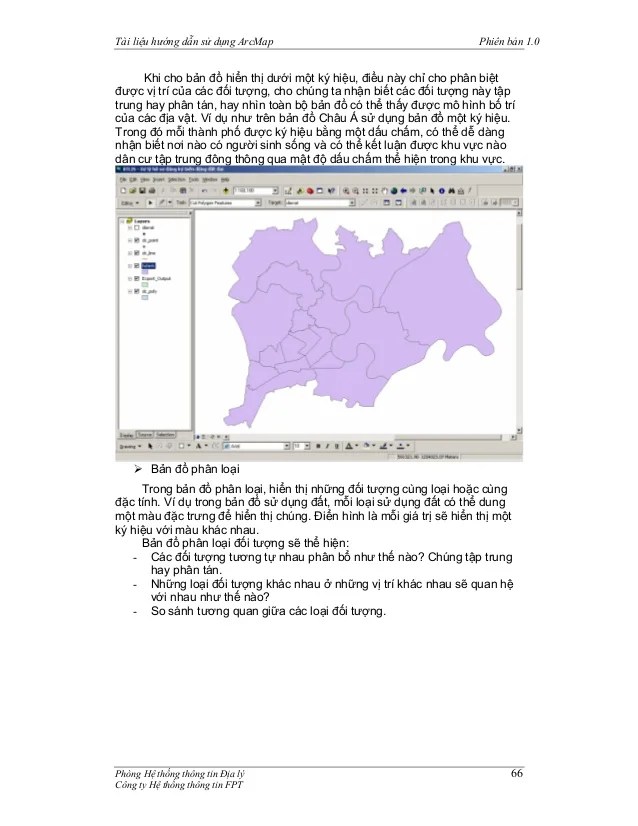 Hướng dẫn sử dụng phần mềm Arcgis Arcmap Destop