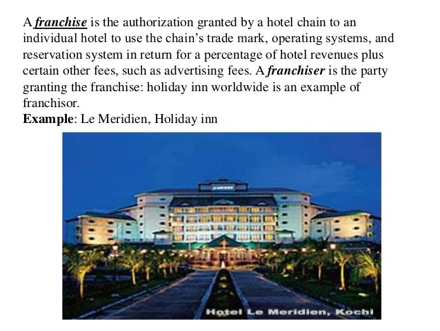 Classification of hotels, facilities , services and location