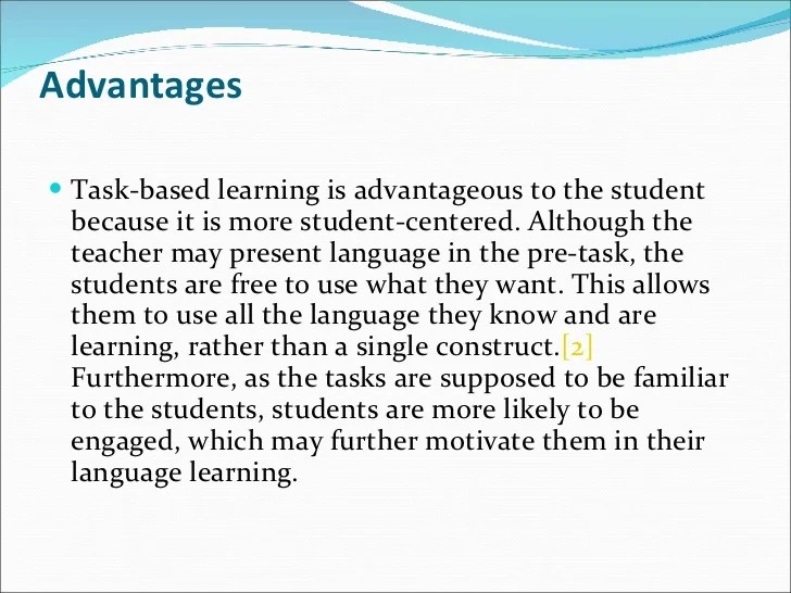 Learner Centered Approaches