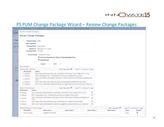 Using the PeopleSoft HCM 9.2 PUM (PeopleSoft Update Manager) for Upgr…