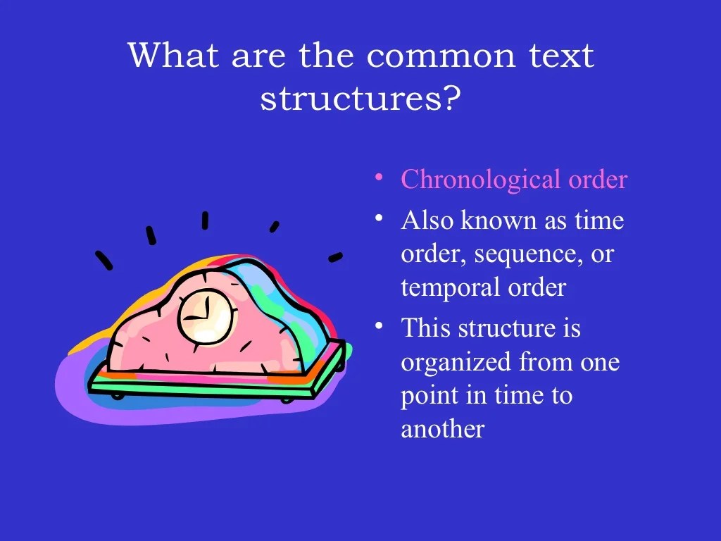Teaching Text Structure