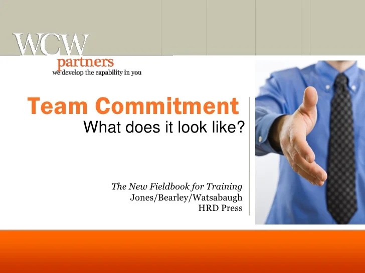 Team Commitment