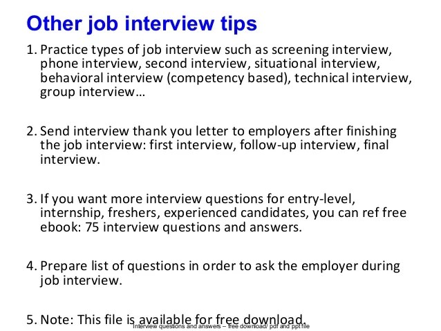 Technical project manager interview questions and answers