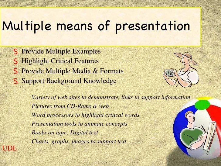 Technology tools to differentiate instruction