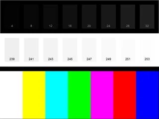Test pattern-for-lcd memory effect in projectors | PPT