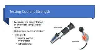Testing coolant strength | PPTX