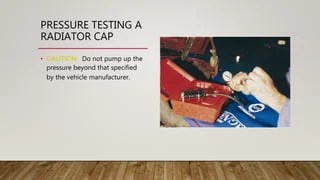 Testing radiator cap | PPTX