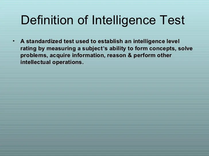 Tests and characteristics spr 2012