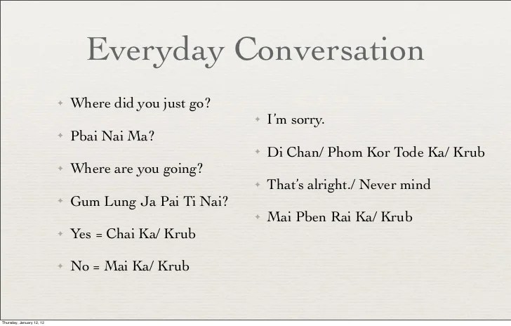 Thai Language pdf