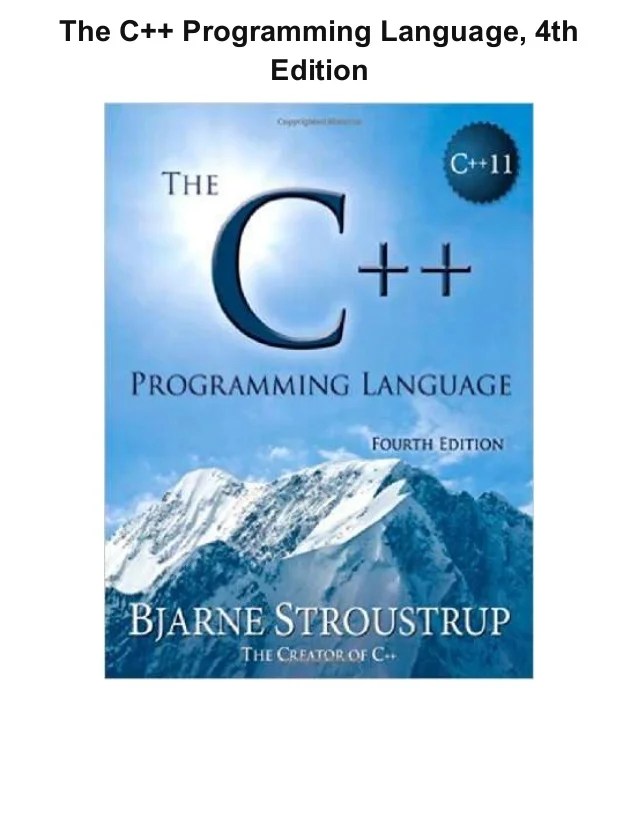 ~>Free Download The C++ Programming Language, 4th Edition.