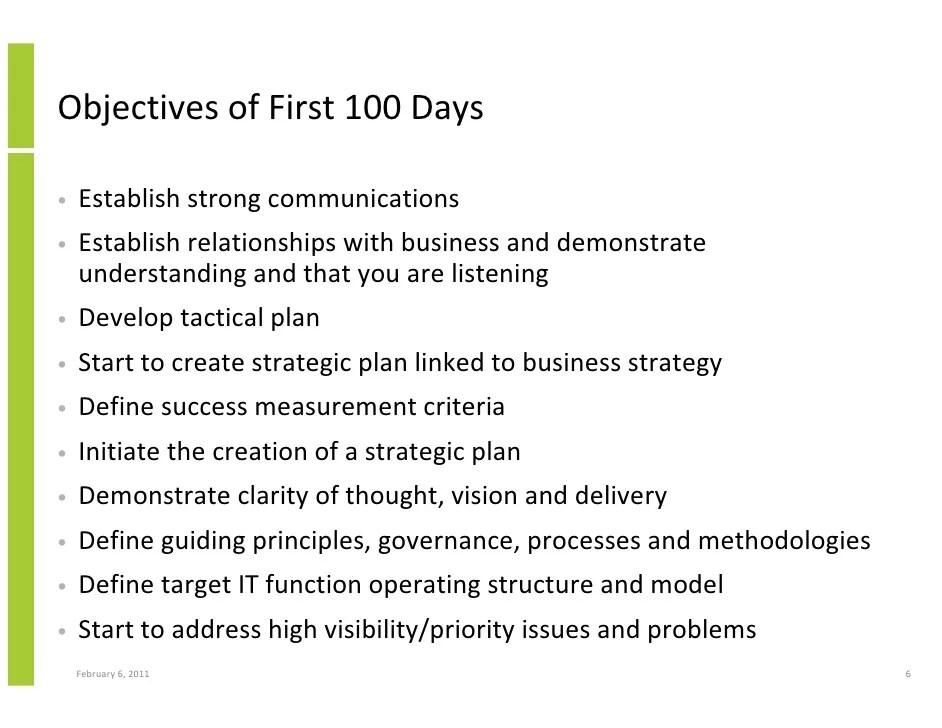 The First 100 Days for a New CIO Using the Innovation Value Institu…