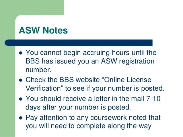 The lcsw licensing process revised 2015