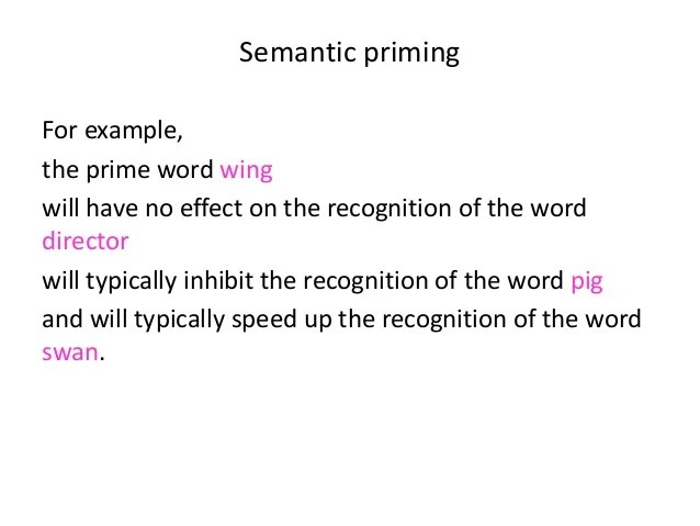 The lexical approach and lexical priming(1)