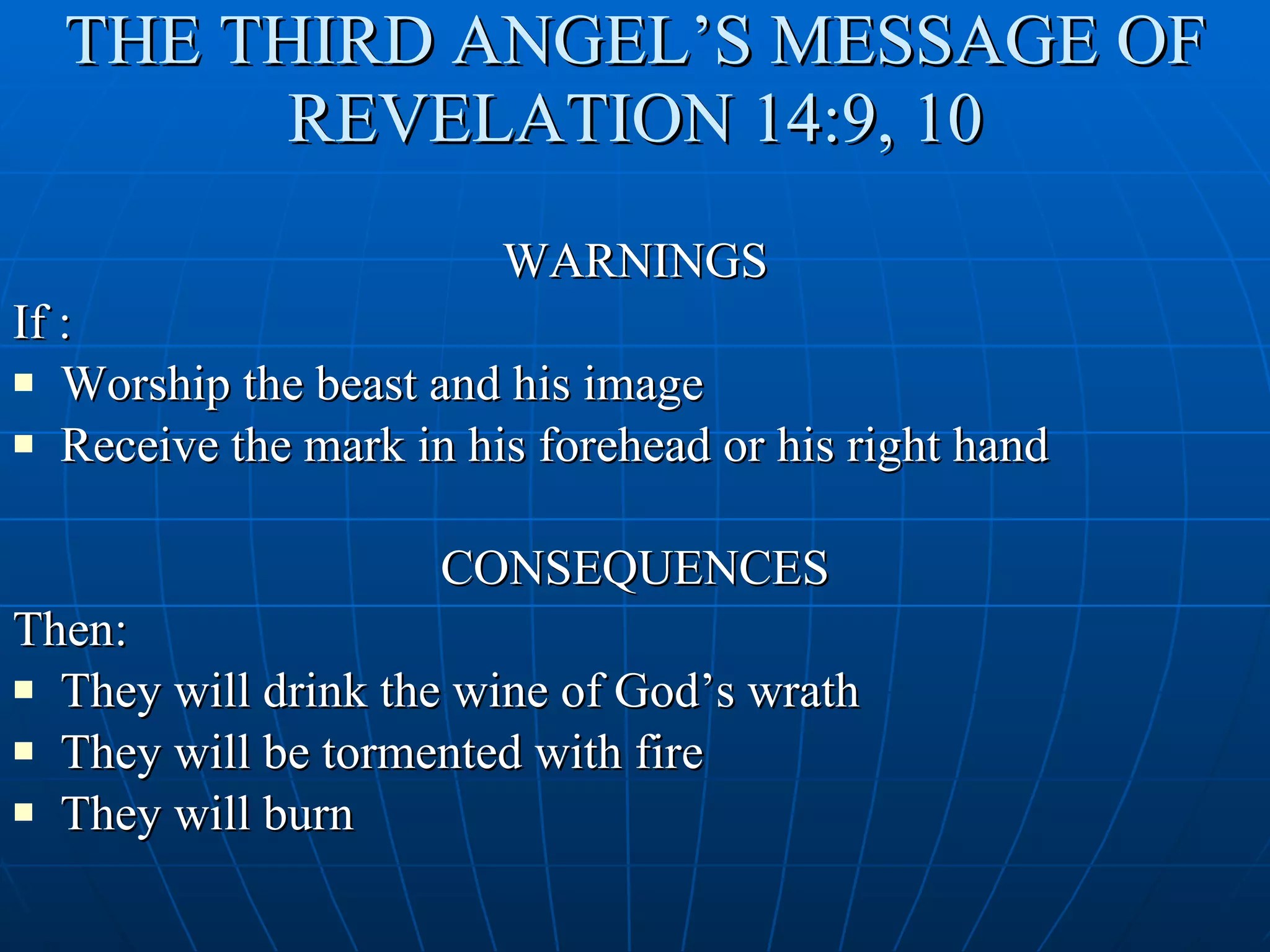The Three Angels Message PPT