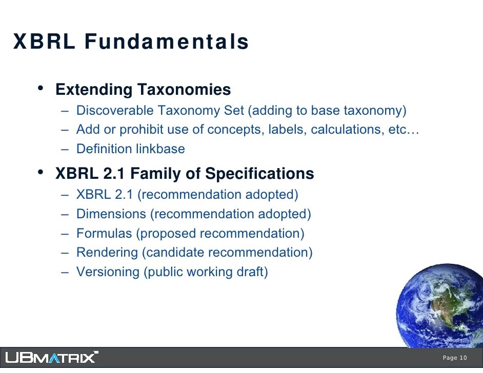 The What Why And Who Of Xbrl